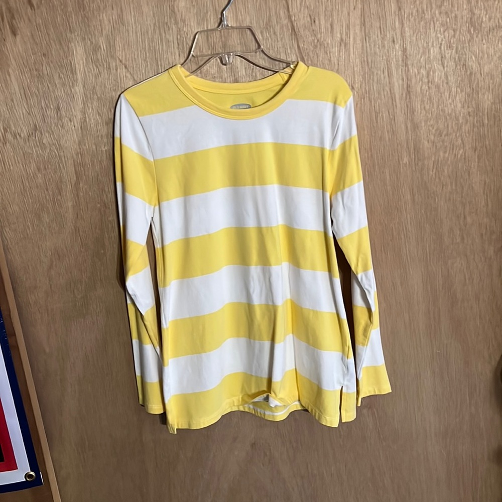 Kids Yellow Stripe Tee